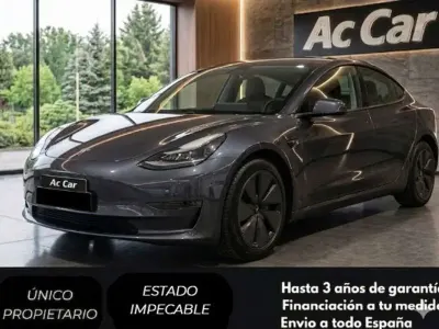 Usado Tesla Model 3 RWD 188 kW (256 CV) 2024 Gris Berlina