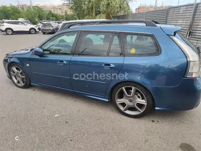 Usado Saab 9-3 Aero 250 CV (183 kW) 2007 Azul Utilitario