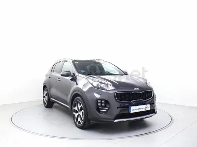 Usado Kia Sportage GT-Line 185 CV (136 kW) 2016 Gris / plata SUV