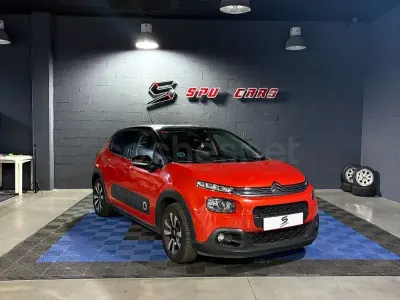 Usado Citroën C3 Shine 99 CV (72 kW) 2019 Naranja Utilitario
