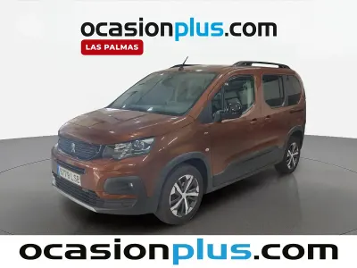 Usado Peugeot Rifter GT 100 CV (73 kW) 2021 Marrón Monovolumen