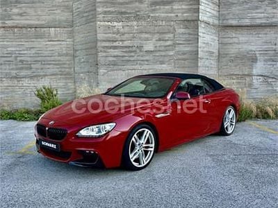 Usado BMW 640 Cabriolet 313 CV (230 kW) 2012 Granate Descapotable