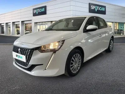 Usado Peugeot 208 Active 100 CV (73 kW) 2022 Blanco Utilitario
