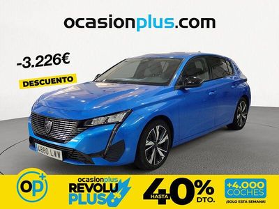 Usado Peugeot 308 Allure 130 CV (95 kW) 2022 Azul Berlina