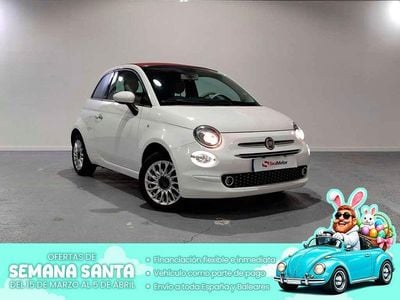 Usado Fiat 500C Lounge 69 CV (50 kW) 2019 Blanco Descapotable