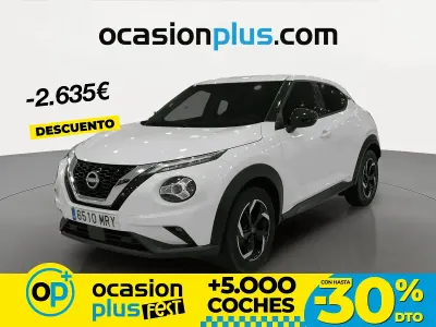 Käytetty Nissan Juke Acenta 114 HP (83 kW) 2024 Valkoinen Katumaasturi