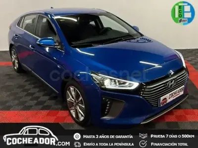 Usado Hyundai Ioniq 141 CV (103 kW) 2018 Azul Utilitario