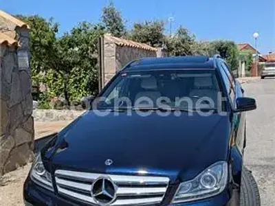 Usado Mercedes C300 Avantgarde 231 CV (169 kW) 2011 Azul Familiar