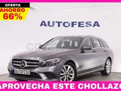 Brugt Mercedes C220 194 HK (142 kW) 2019 Grå Stationcar