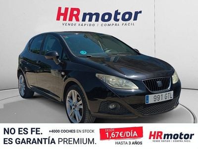Usado Seat Ibiza 86 CV (63 kW) 2010 Negro Utilitario