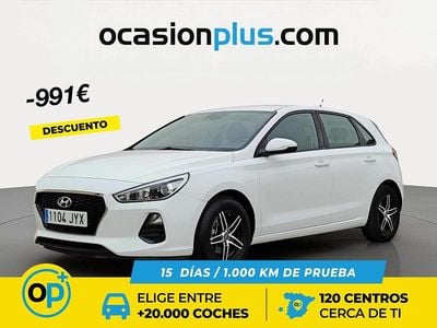 Usado Hyundai i30 120 CV (88 kW) 2017 Blanco