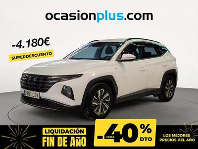 Blanco Usado 2021 Hyundai Tucson SUV | 22.890 € (Precio justo)