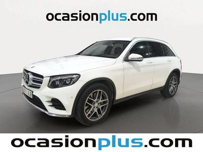 Usado Mercedes GLC250 204 CV (150 kW) 2016 Blanco SUV