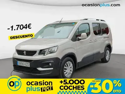 Usado Peugeot Rifter Active 131 CV (96 kW) 2019 Gris Monovolumen