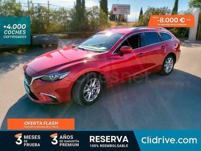 Usado Mazda 6 Luxury 150 CV (110 kW) 2017 Rojo Familiar