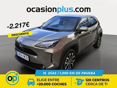 Marrón Usado 2022 Toyota Yaris Hybrid Active Recogida | 24.390 € (Precio justo)