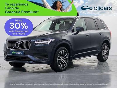 Usado Volvo XC90 Momentum 235 CV (172 kW) 2021 Azul SUV