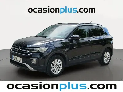 Usado VW T-Cross Advance 95 CV (69 kW) 2022 Negro SUV