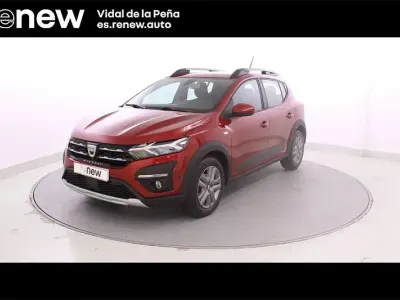 Usado Dacia Sandero Comfort 100 CV (73 kW) 2021 Rojo Berlina