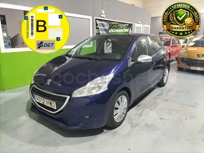 Usado Peugeot 208 Business-Line 68 CV (50 kW) 2014 Azul Utilitario