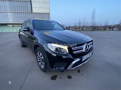 Usado Mercedes GLC220 170 CV (125 kW) 2017 Negro SUV