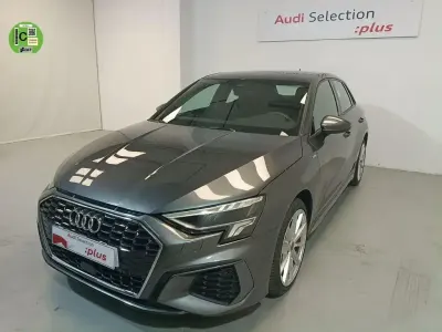 Usado Audi A3 S-Line 116 CV (85 kW) 2022 Gris Berlina