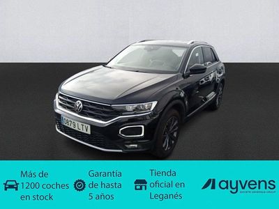 Usado VW T-Roc Sportline 150 CV (110 kW) 2021 Negro SUV