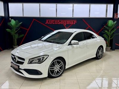 Usado Mercedes CLA200 136 CV (100 kW) 2018 Blanco Berlina