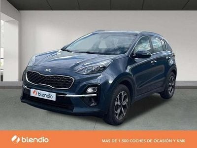 Usado Kia Sportage 137 CV (100 kW) 2019 Azul SUV