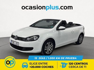 Blanco Usado 2012 VW Golf Cabriolet Descapotable | 11.250 € (Precio justo)