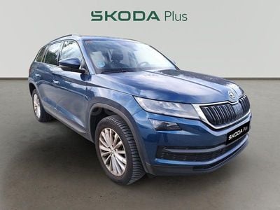Usado Skoda Kodiaq Clever 150 CV (110 kW) 2021 Azul SUV