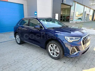 Usado Audi Q3 S-Line 245 CV (180 kW) 2022 Azul SUV