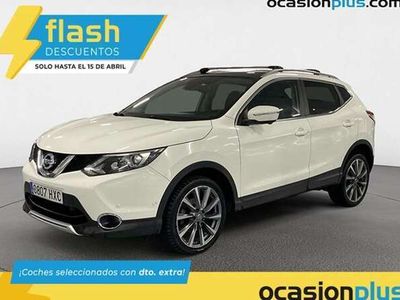 usado Nissan Qashqai 1.6dCi S&S TEKNA 4x4 Piel Negra