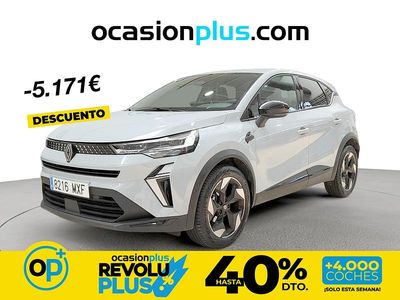 Usado Renault Captur Techno 90 CV (66 kW) 2024 Gris / plata SUV