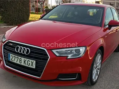 Usado Audi A3 Design 110 CV (80 kW) 2018 Rojo Berlina