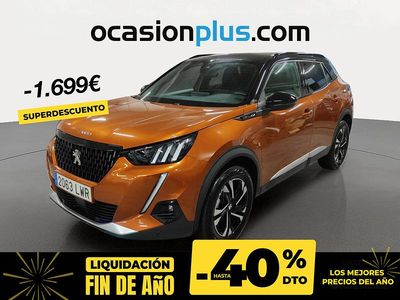 Naranja Usado 2022 Peugeot 2008 GTi SUV | 16.450 € (Precio justo)