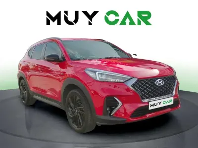 Usado Hyundai Tucson N Line 136 CV (100 kW) 2020 Rojo SUV