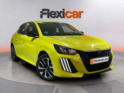 Usado Peugeot 208 Style 110 CV (80 kW) 2025 Amarillo Utilitario