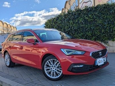 Usado Seat Leon XCELLENCE 205 CV (150 kW) 2021 Rojo Familiar