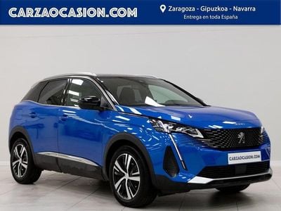 Azul Usado 2022 Peugeot 3008 GT SUV | 24.900 € (Caro)