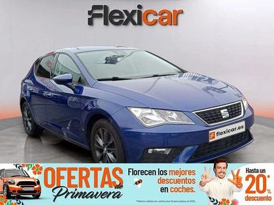 Usado Seat Leon Style 130 CV (95 kW) 2020 Azul