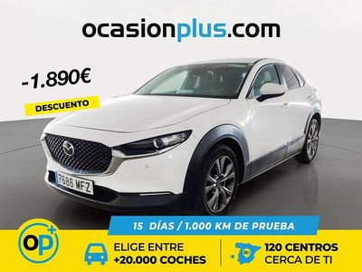 Blanco Usado 2023 Mazda CX-30 SUV | 20.190 € (Precio justo)