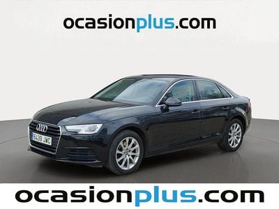 Usado Audi A4 150 CV (110 kW) 2017 Negro Berlina