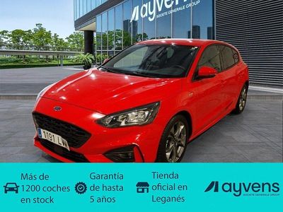 Usado Ford Focus ST-Line 125 CV (91 kW) 2021 Rojo Utilitario