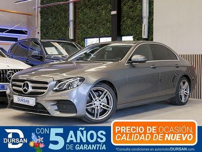 Usado Mercedes E220 196 CV (144 kW) 2017 Gris Berlina