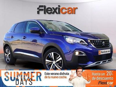 Usado Peugeot 3008 Allure 130 CV (95 kW) 2019 Azul SUV