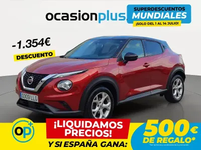 Usado Nissan Juke N-Connecta 117 CV (86 kW) 2020 Rojo SUV