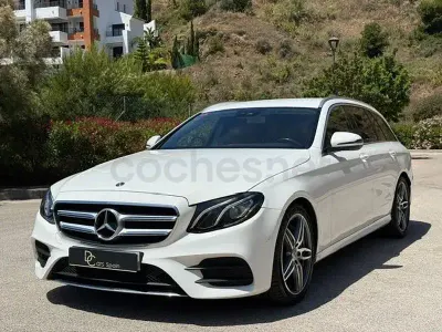 Usado Mercedes E350 258 CV (189 kW) 2017 Blanco Familiar