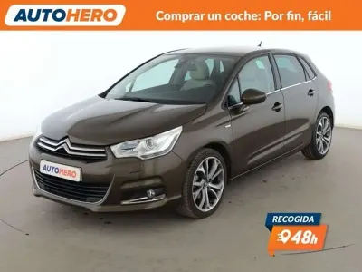 Usado Citroën C4 Exclusive 116 CV (85 kW) 2014 Marrón Berlina