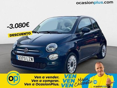 Usado Fiat 500 Dolcevita 70 CV (51 kW) 2022 Azul Descapotable